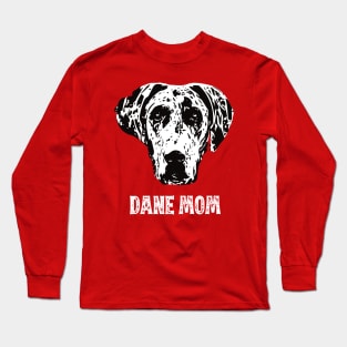 Dane Mom Great Dane Design Long Sleeve T-Shirt